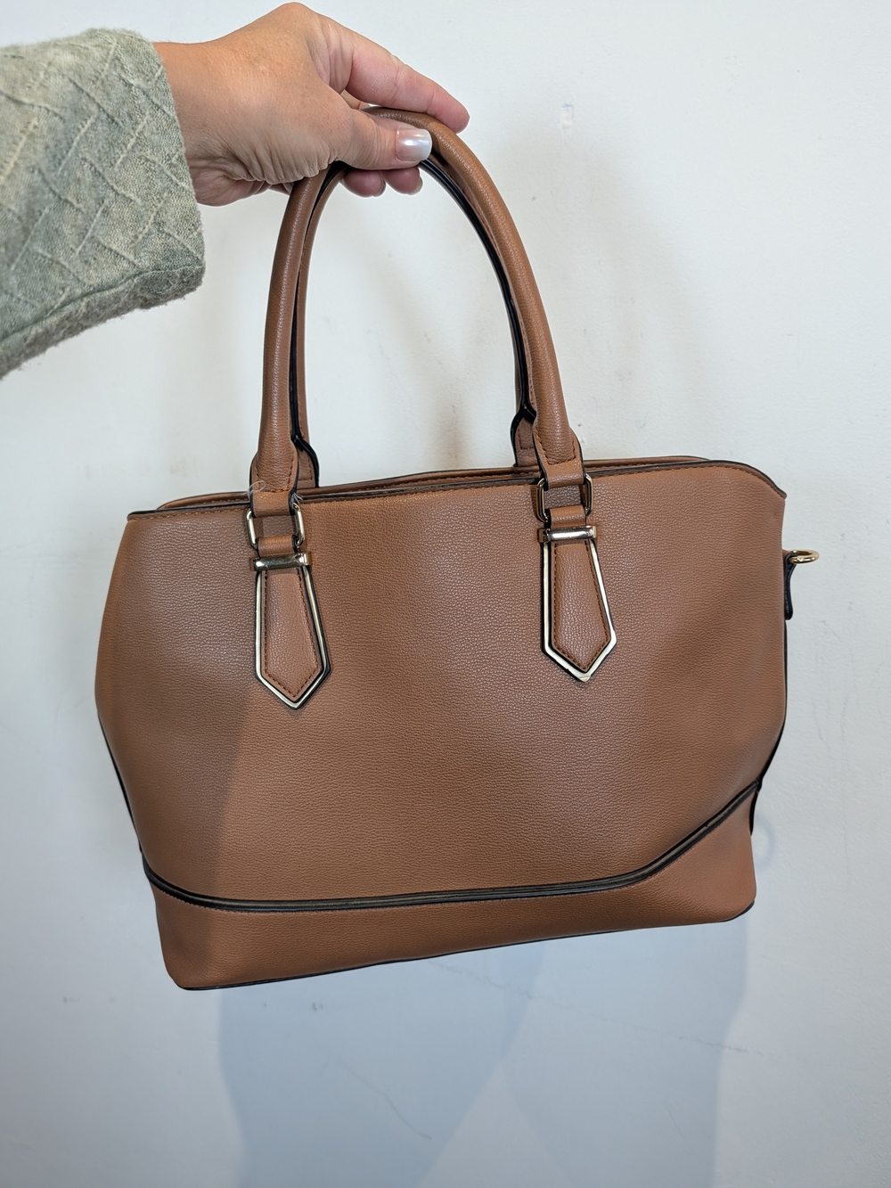 Matthew + Julian Classic Tan Women's Tote Handbag